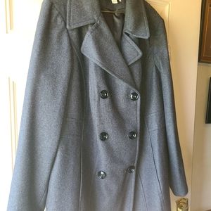 Anne Klein woman's gray winter coat size 1xl